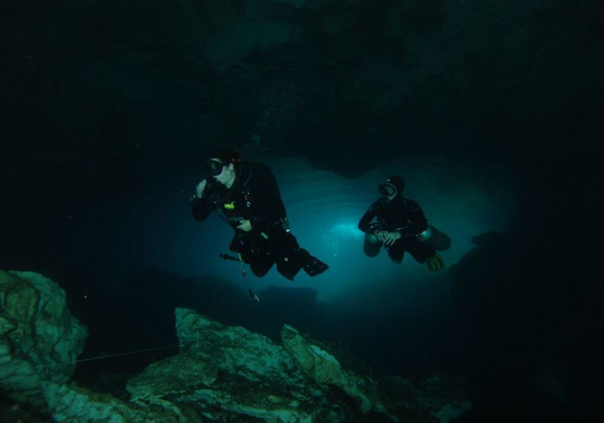 Medium advanced cavern tour two cenotes bottom right